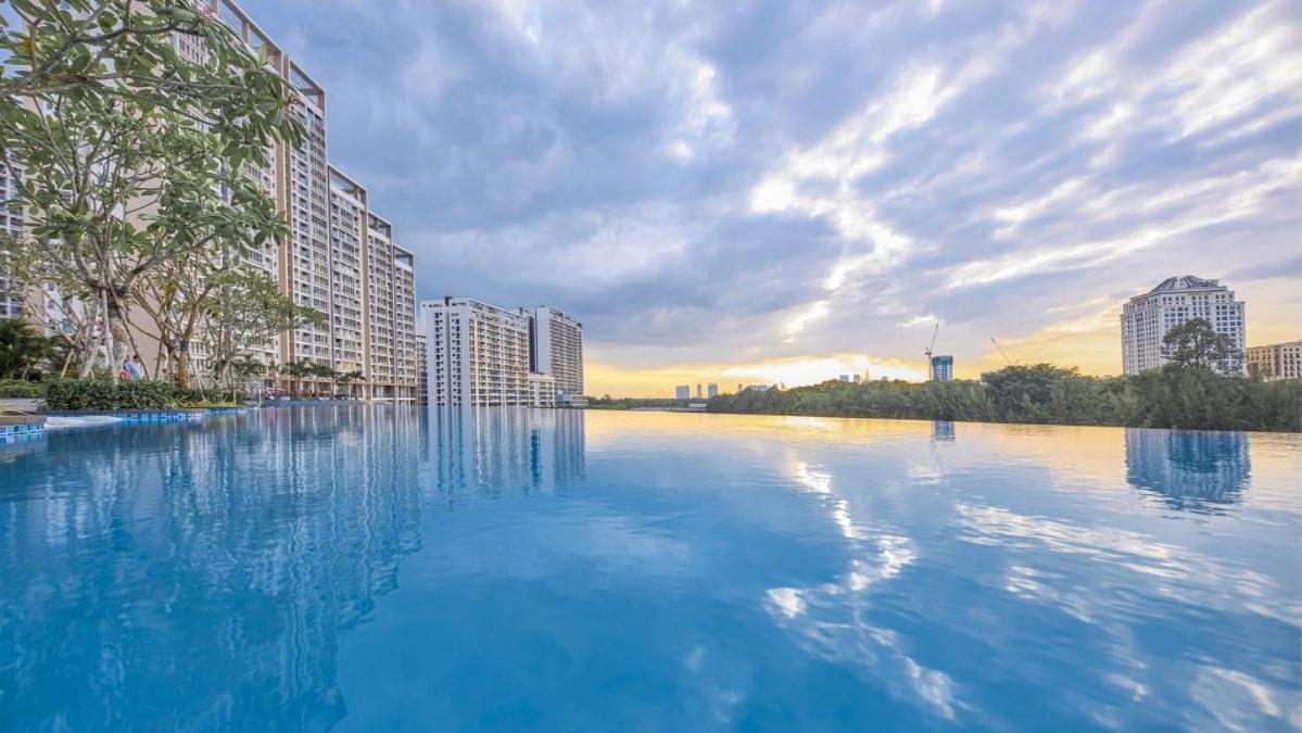 The Peak Midtown Twobedroom With Balcony Ho Či Minovo Město Exteriér fotografie