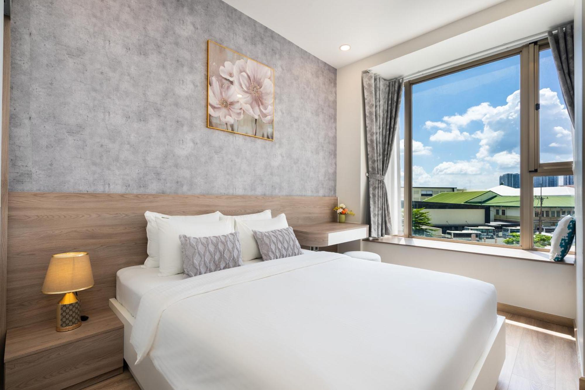 The Peak Midtown Twobedroom With Balcony Ho Či Minovo Město Exteriér fotografie