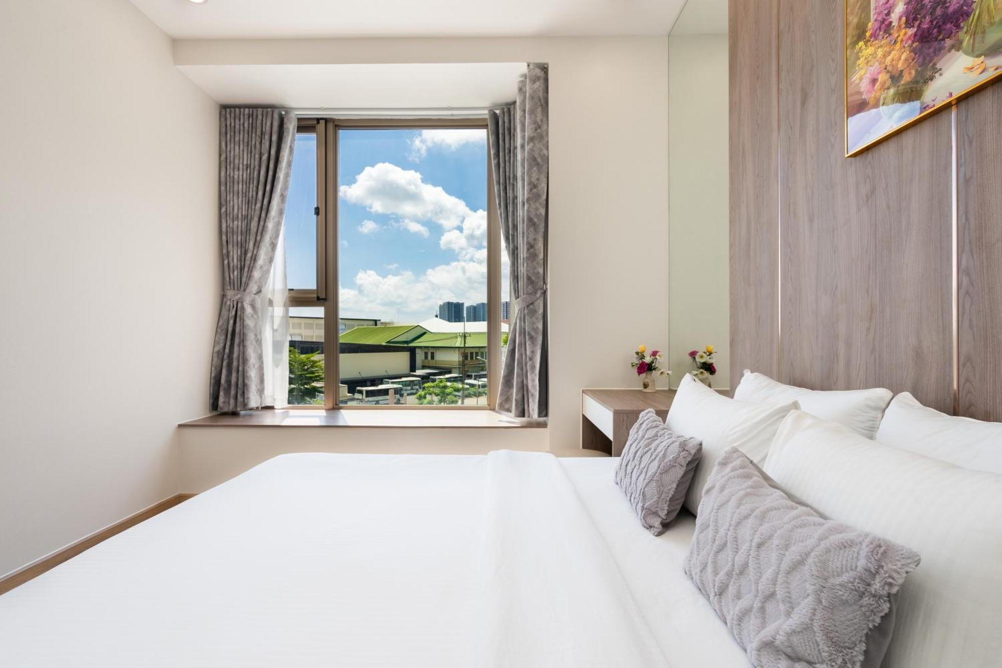 The Peak Midtown Twobedroom With Balcony Ho Či Minovo Město Exteriér fotografie