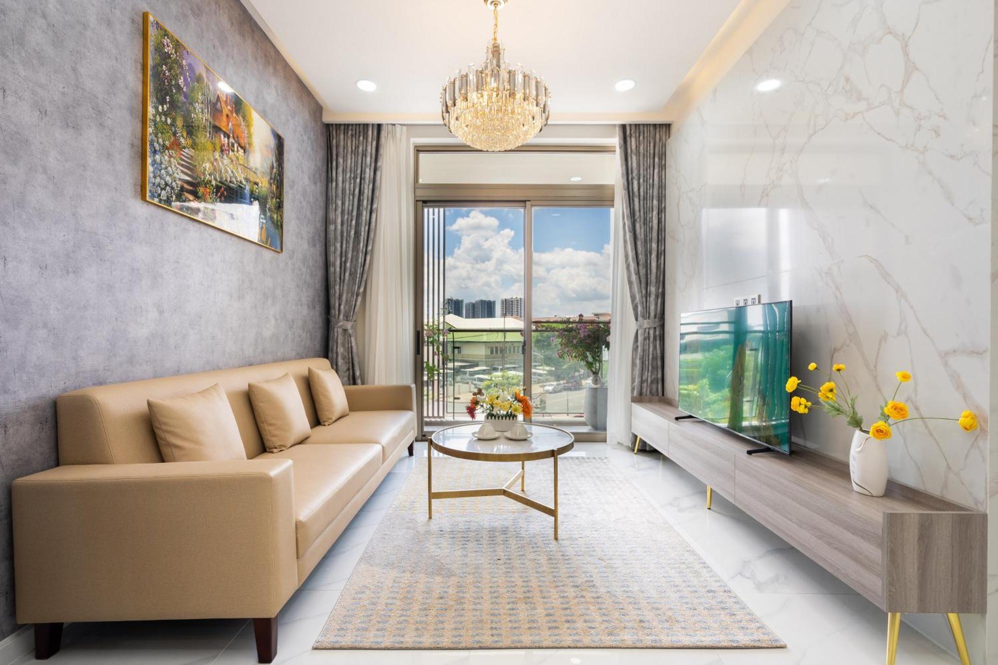 The Peak Midtown Twobedroom With Balcony Ho Či Minovo Město Exteriér fotografie