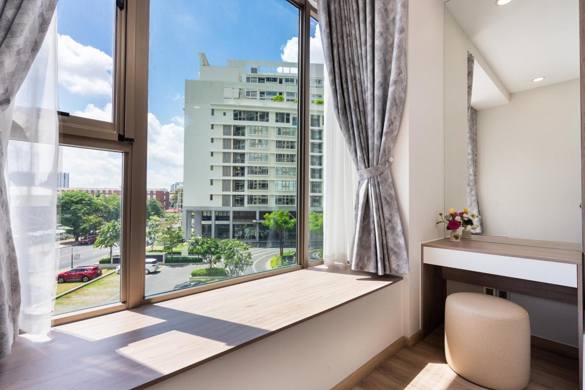 The Peak Midtown Twobedroom With Balcony Ho Či Minovo Město Exteriér fotografie