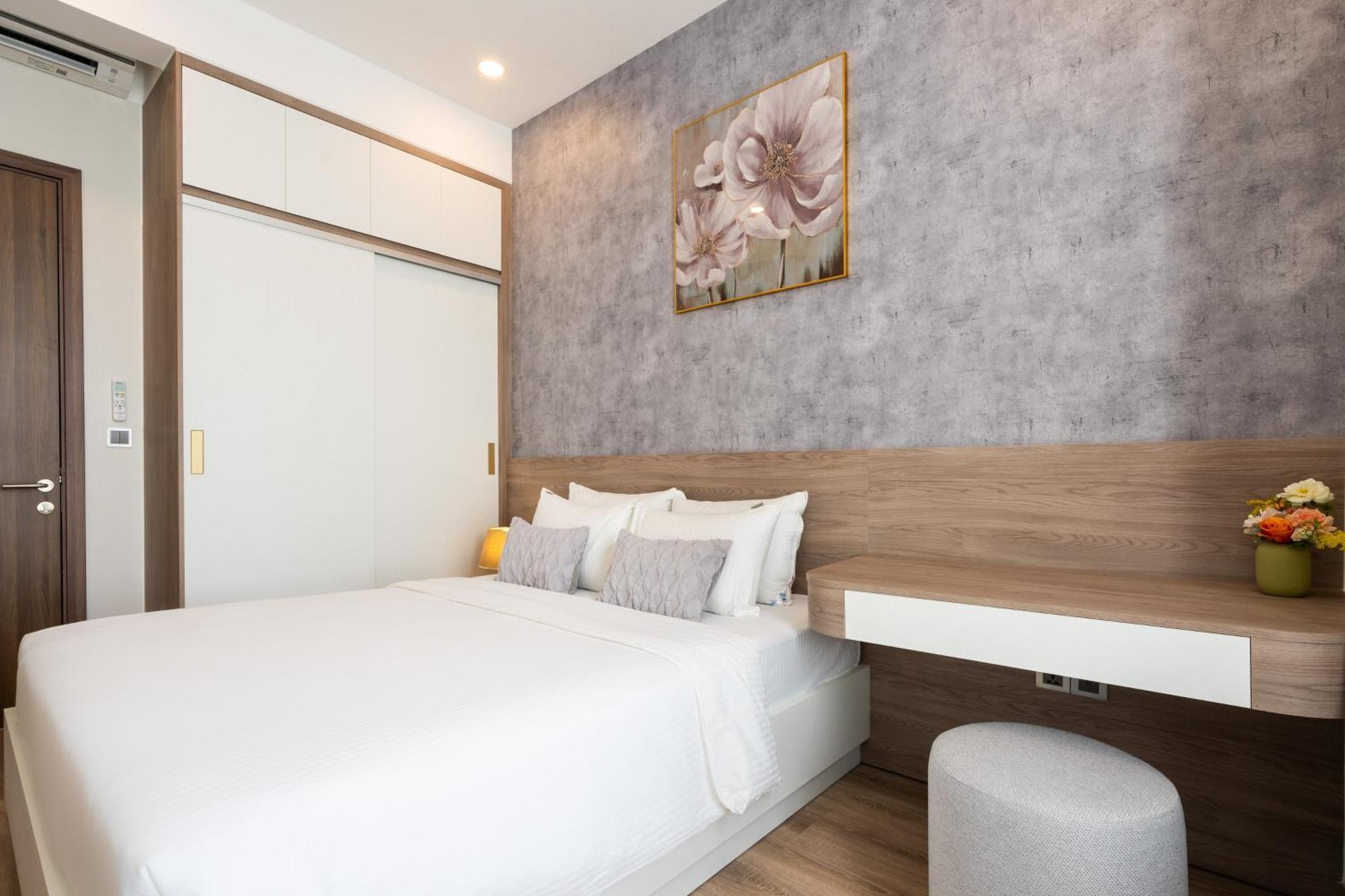 The Peak Midtown Twobedroom With Balcony Ho Či Minovo Město Exteriér fotografie