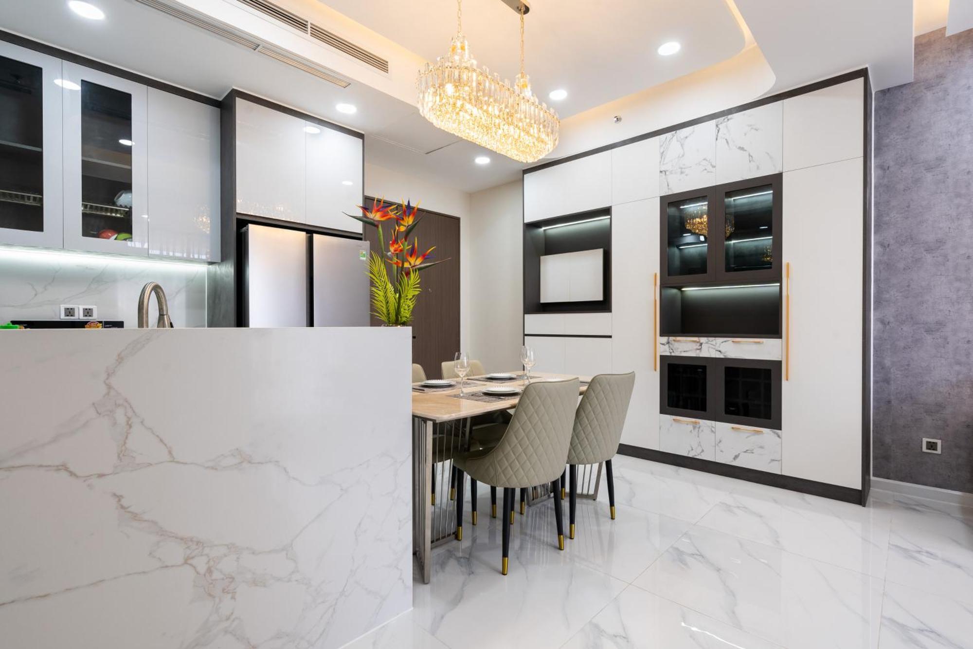 The Peak Midtown Twobedroom With Balcony Ho Či Minovo Město Exteriér fotografie