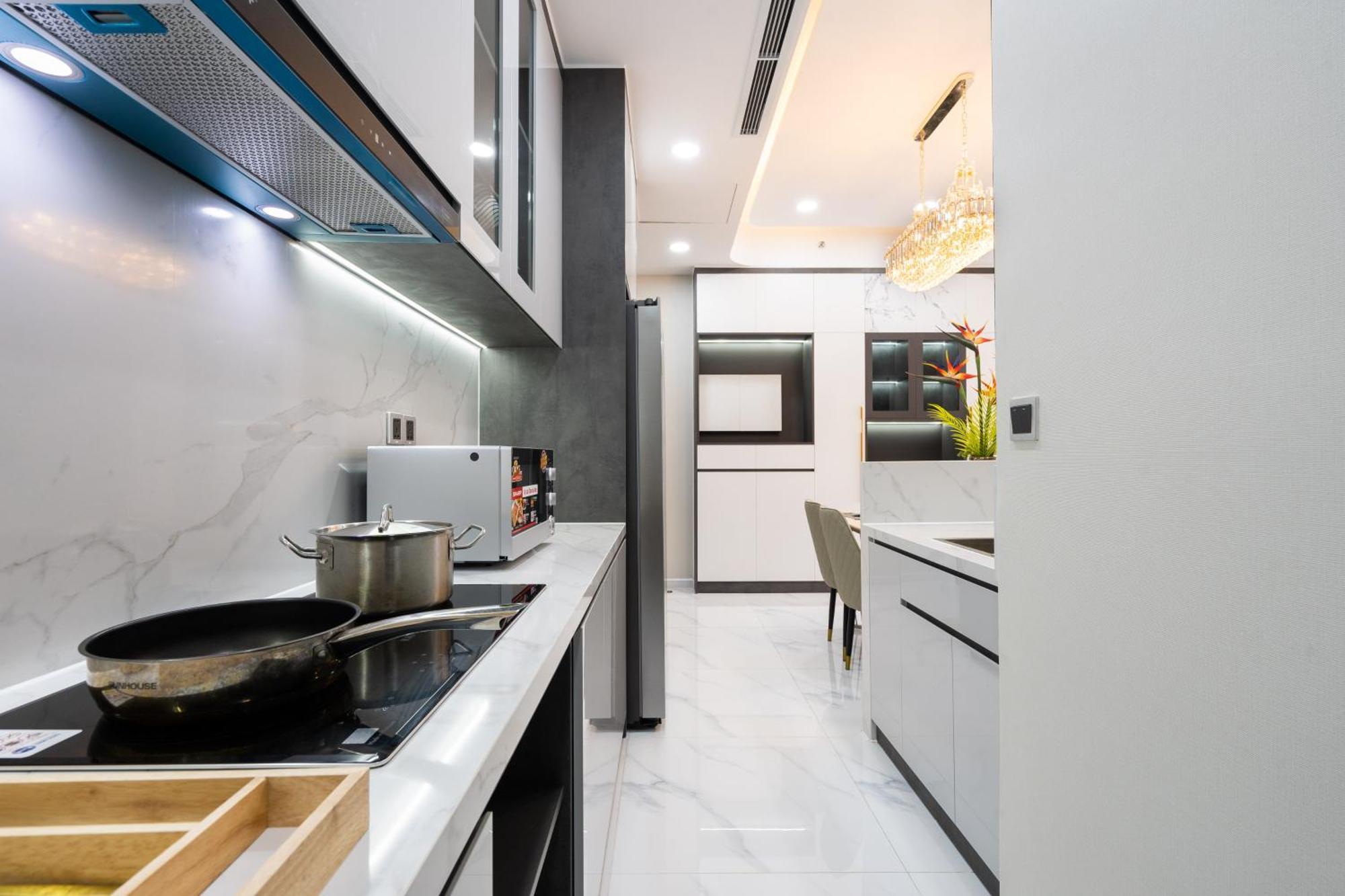 The Peak Midtown Twobedroom With Balcony Ho Či Minovo Město Exteriér fotografie