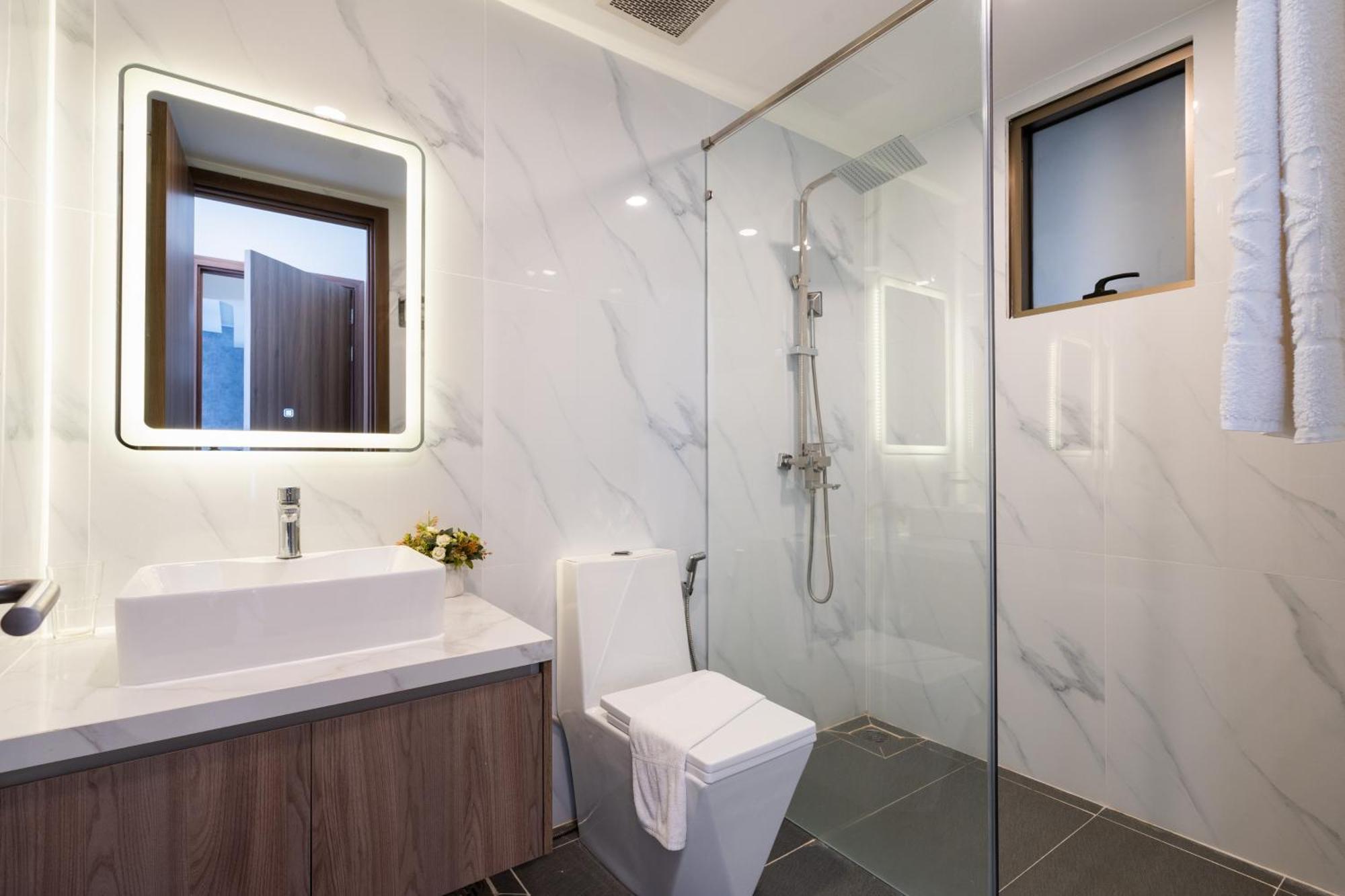 The Peak Midtown Twobedroom With Balcony Ho Či Minovo Město Exteriér fotografie