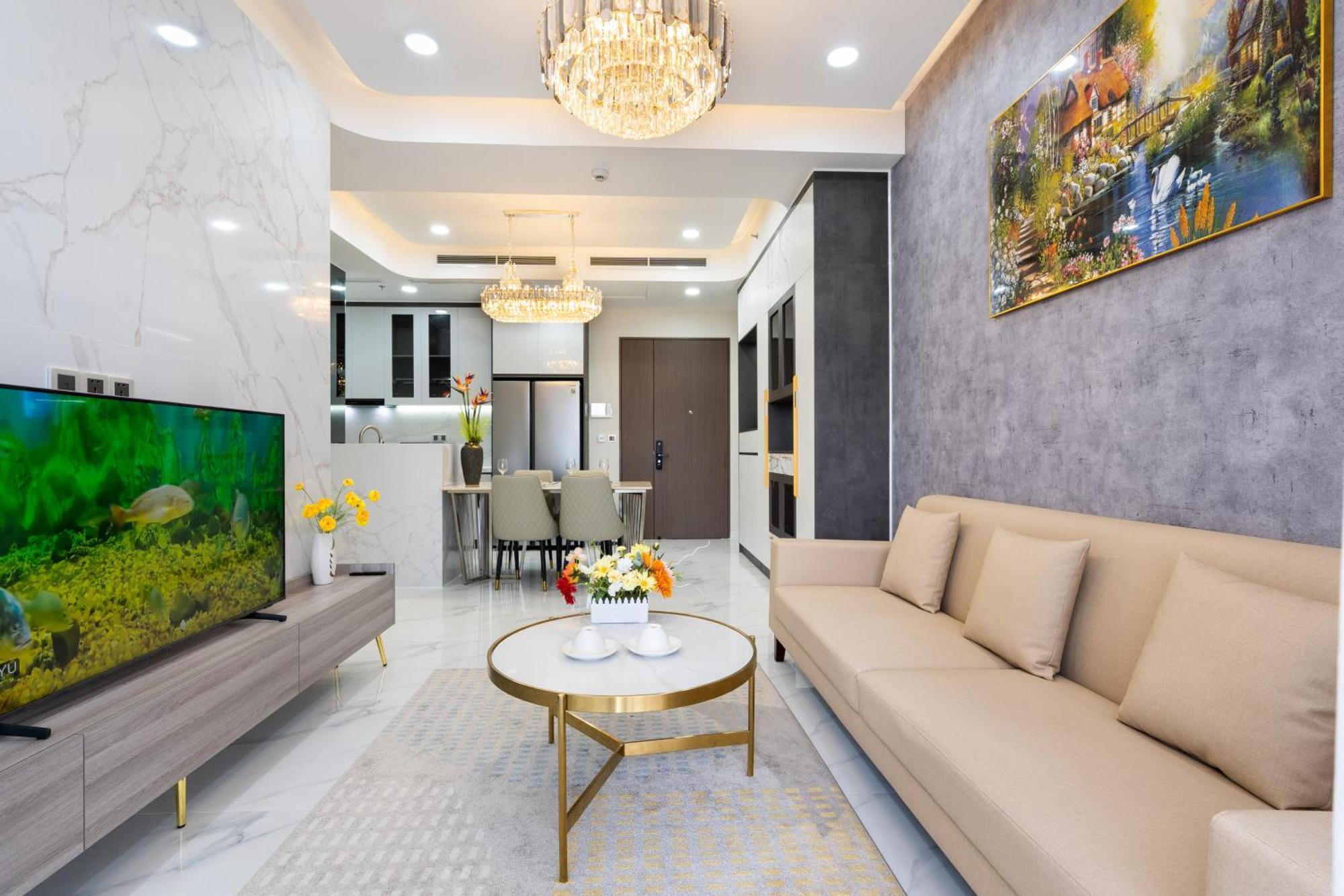 The Peak Midtown Twobedroom With Balcony Ho Či Minovo Město Exteriér fotografie