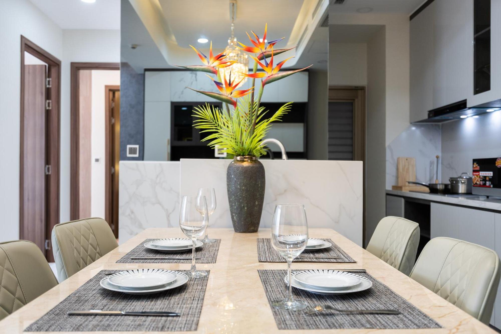 The Peak Midtown Twobedroom With Balcony Ho Či Minovo Město Exteriér fotografie