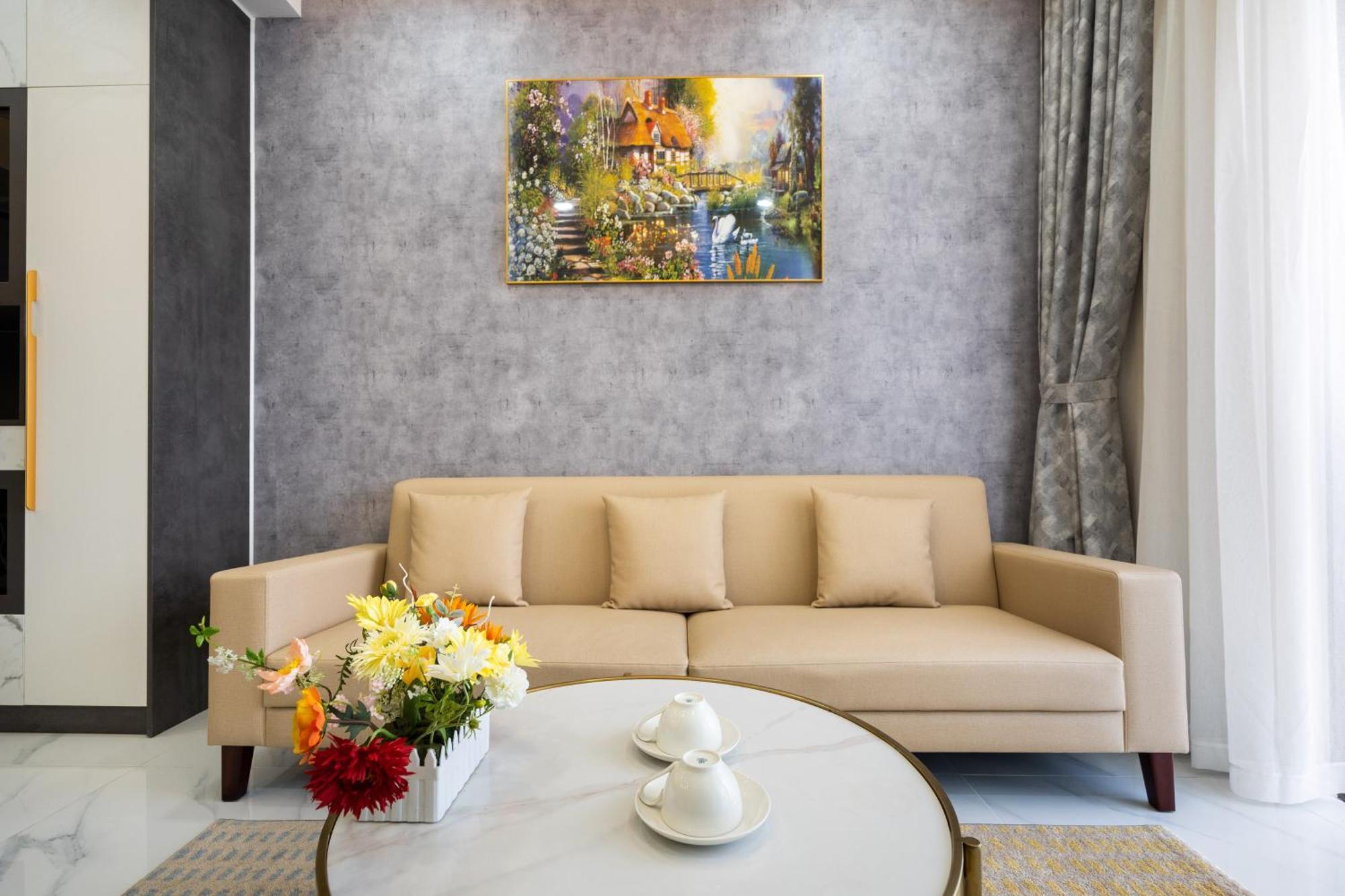 The Peak Midtown Twobedroom With Balcony Ho Či Minovo Město Exteriér fotografie